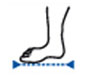 Tailles des protections: pied Tailles des protections: pied