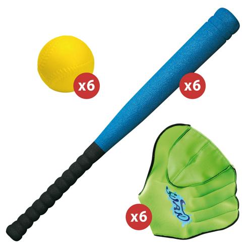 Jadekylin Équipement de baseball pour enfant de 9 à 12 ans 35,6 cm (rouge