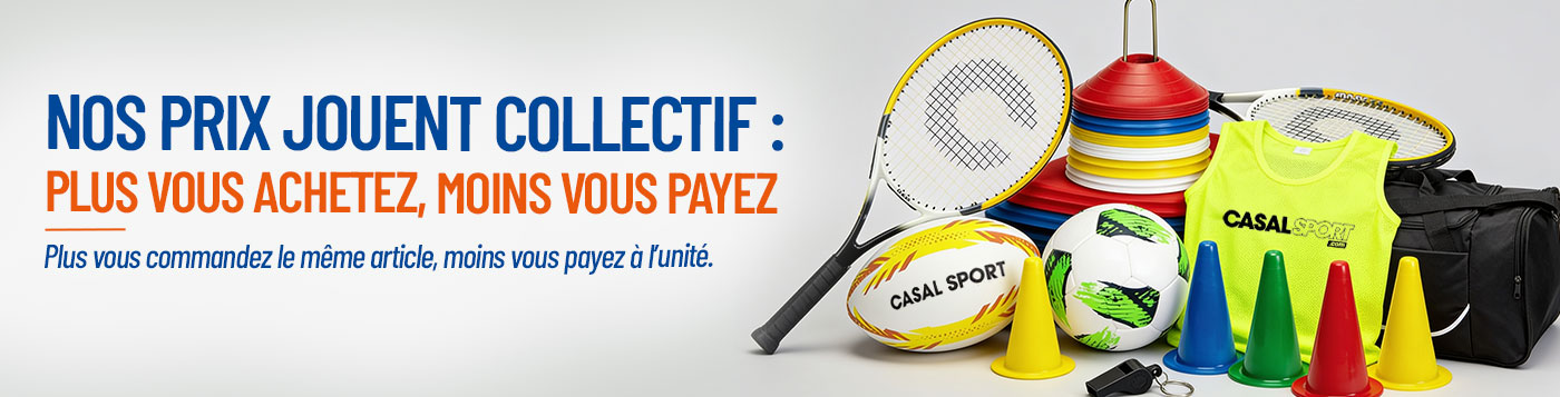 Nos prix jouent collectif - Plus vous achetez, moins vous payez