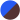 Bleu/marron