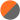 Orange/gris