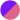 Bleu/rose