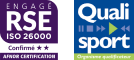Engagé RSE certification AFNOR - Great Place To Work Certified - Qualisport