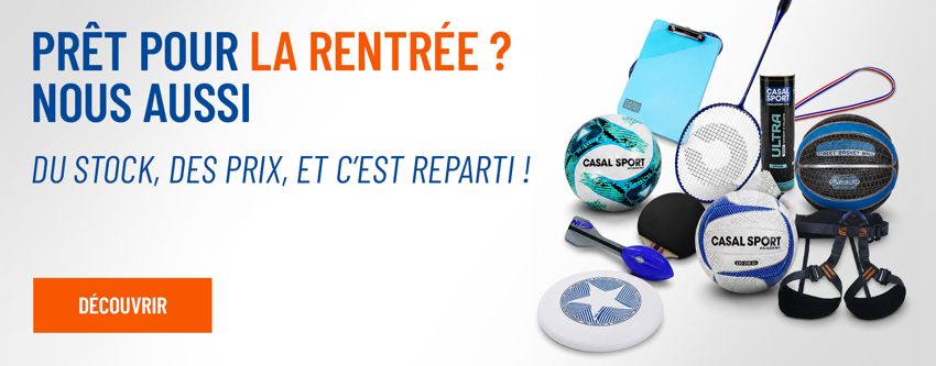 Prêt pour la rentrée ? Nous aussi - Du stock, des prix, et c'est reparti !