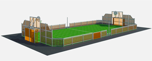 Mini-stadium composite