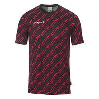 T-shirt Progressive 28 Noir/Rouge Enfant Uhlsport