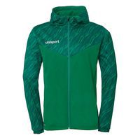 Veste à Capuche Progressive 28 Vert Enfant Uhlsport