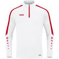 Zip top Power Blanc/rouge Jako