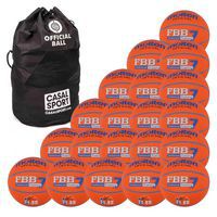 Lot de 20 ballons de basket Molten FFBB TRAINING + sac