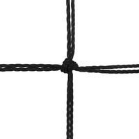 Paire filets foot à 11 - câblé Ø2mm 145 mm maille double forme trapézoïdale