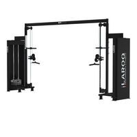 Machine muscu Poulie vis-à-vis 2x60kg Evolution Laroq