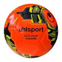 Ballon de foot Elite Club Training470 Uhlsport Orange Fluo T4