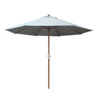 Parasol bois rond Ø 3 m Proloisirs