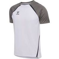 Maillot match manche courte lead2.0 blanc/gris hummel