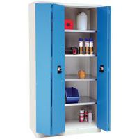 Armoire à portes pliantes haute - Manutan Expert