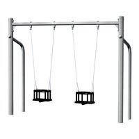 Portique 2 nacelles bébé