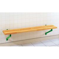 Banc mural lisse bois France Equipement