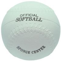 Balle de softball 12'' caoutchouc - Tanga Sports