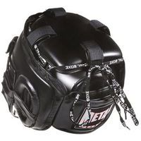 METAL BOXE Casque Compétition Noir Senior - Protection Entraînement Et Combats