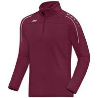 Sweat 1/2 zip Classico Bordeaux JAKO