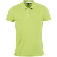 Polo personnalisable HOMME VERT MULTITECH PES