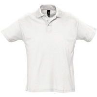 Polo personnalisable piqué Summer adulte blanc