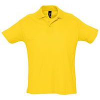 Polo personnalisable piqué Summer adulte jaune