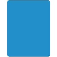 Carton d'arbitre bleu en PVC