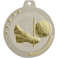 Médaille foot sable et or - highlight - 50mm