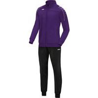 Ensemble survêtement de foot polyester veste et pantalon enfant - Jako - Classico Violet