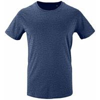 Tee-shirt personnalisable homme en coton organique bio DENIM CHINE