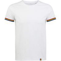 Tee-shirt personnalisable homme en coton BLANC/MULTICO