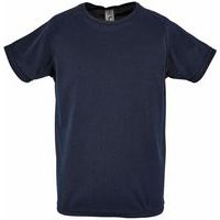 Tee-shirt personnalisable de sport enfant en polyester FRENCH MARINE