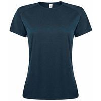 Tee-shirt personnalisable de sport femme en polyester BLEU PETROLE