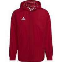 Veste non zipée - adidas - entrada 22 rouge