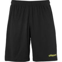 Short Center Noir/Jaune fluo UHLSPORT