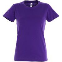 Tee-shirt personnalisable Active 190 g femme violet foncé