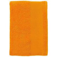 Serviette coton éponge orange 100 x 150 cm