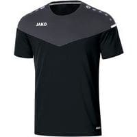 T-shirt de foot manches courtes - Jako - Champ 2.0 Noir/Gris