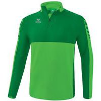 Sweat demi-zip adulte - Erima - Six Wings green/émeraude