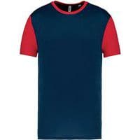 Maillot manches courtes - ProAct - marine/rouge