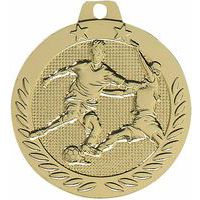 Médaille foot or - 40mm