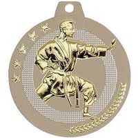 Médaille judo sable et or - highlight - 50mm