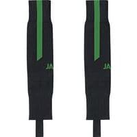 Chaussettes de foot sans pied - Jako - Lazio Noir/Vert