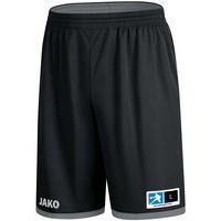 Short de basket réversible - Jako - Change 2.0 Noir/Gris