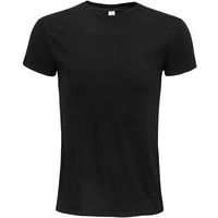 Tee-shirt personnalisable coton organique bio Jersey 140 NOIR PROFOND