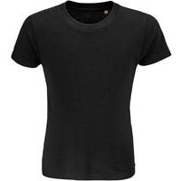 Tee-shirt personnalisable enfant coton organique bio Jersey 175 NOIR PROFOND
