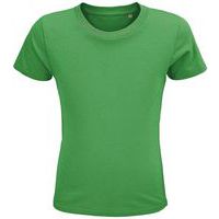 Tee-shirt personnalisable enfant coton organique bio Jersey 150 VERT PRAIRIE