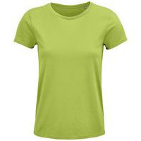 Tee-shirt personnalisable femme coton organique bio Jersey 150 VERT POMME