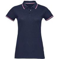 Polo personnalisable femme prestige en cotonFRENCH MARINE